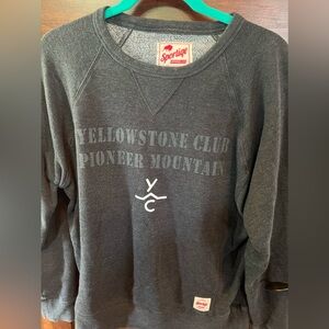 Mens Large Yellowstone Club sweatshirt